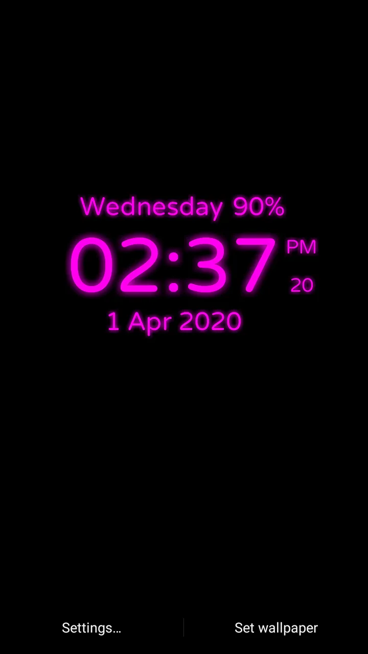 Digital Clock | Indus Appstore | Screenshot