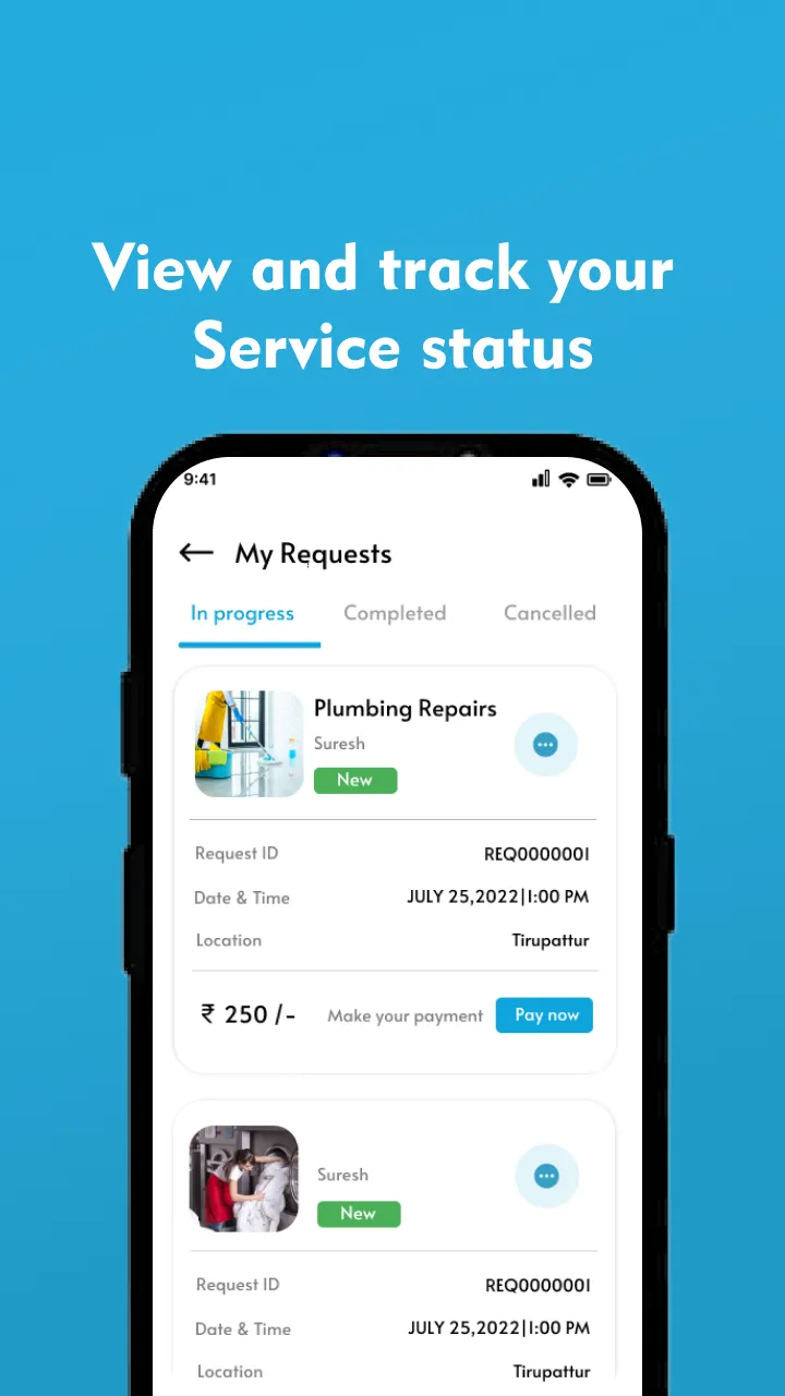 OneClick - Home Services | Indus Appstore | Screenshot