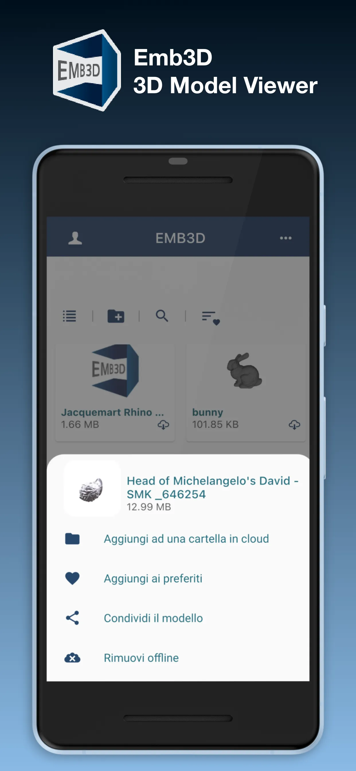 Emb3D 3D Model Viewer | Indus Appstore | Screenshot