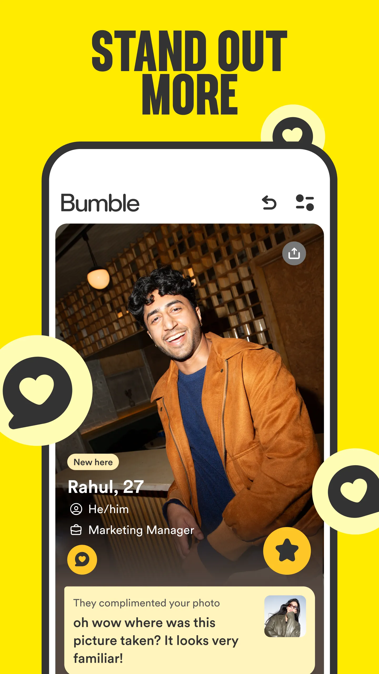 Bumble: Dating App & Friends | Indus Appstore | Screenshot