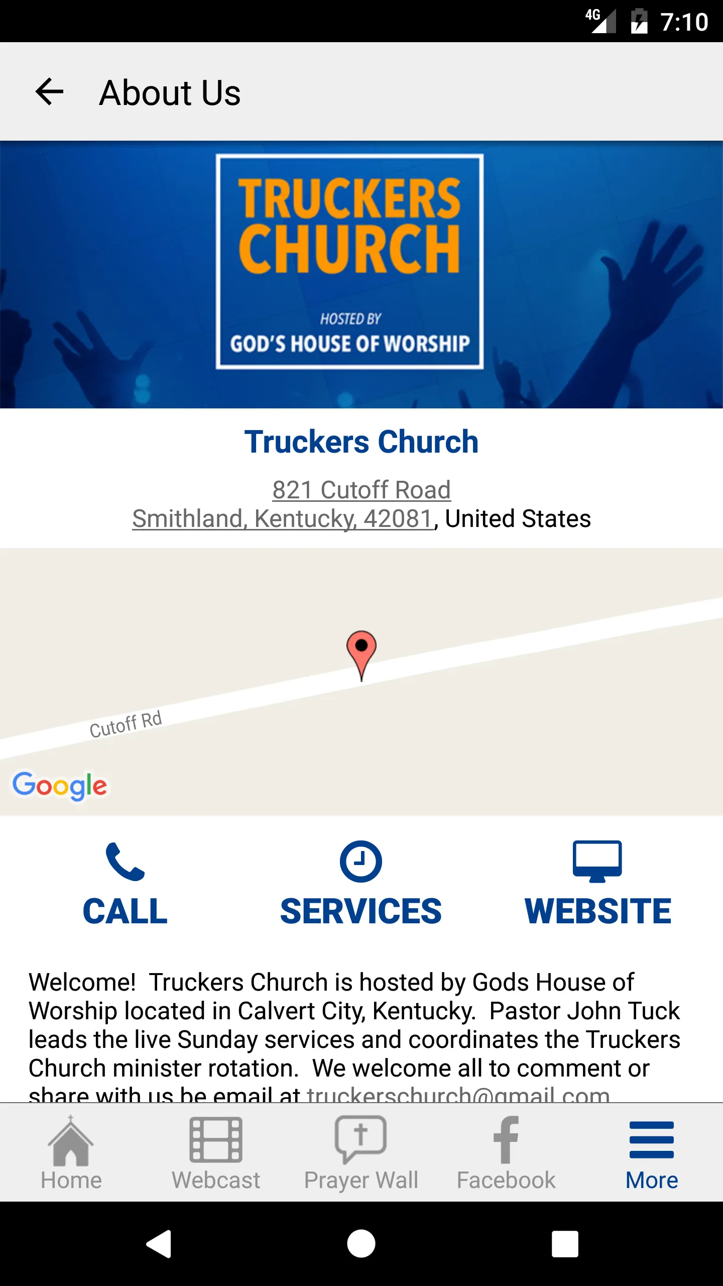 Truckers Church | Indus Appstore | Screenshot