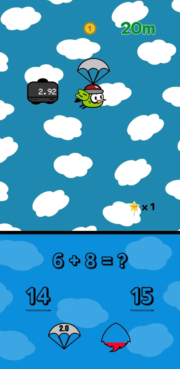 Math Bird (available offline) | Indus Appstore | Screenshot