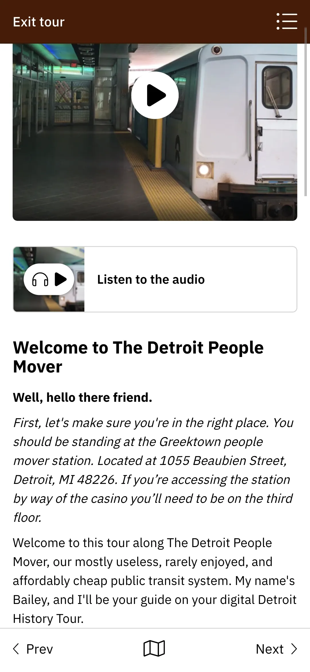 Detroit History Tours | Indus Appstore | Screenshot