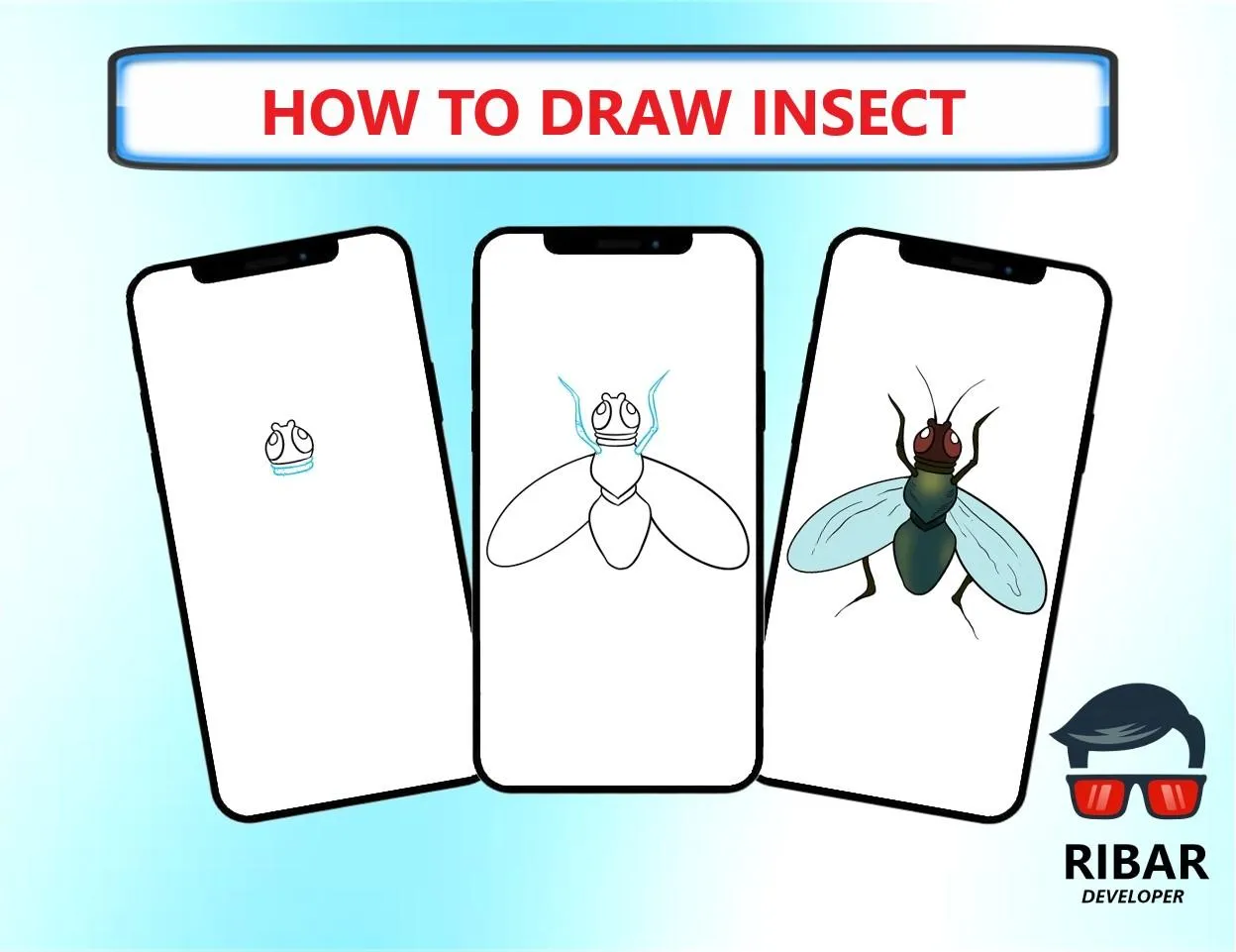 How To Draw Insect | Indus Appstore | Screenshot