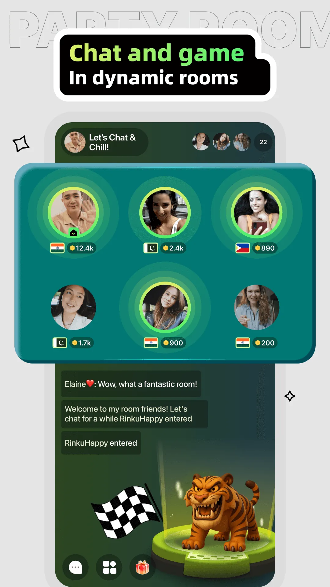 Recho-Live, Video Chat & Room | Indus Appstore | Screenshot