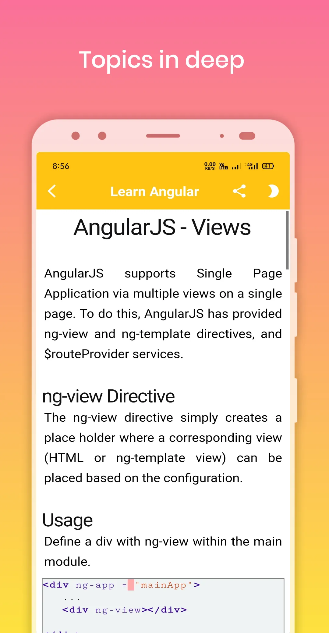 Learn Angular | Indus Appstore | Screenshot