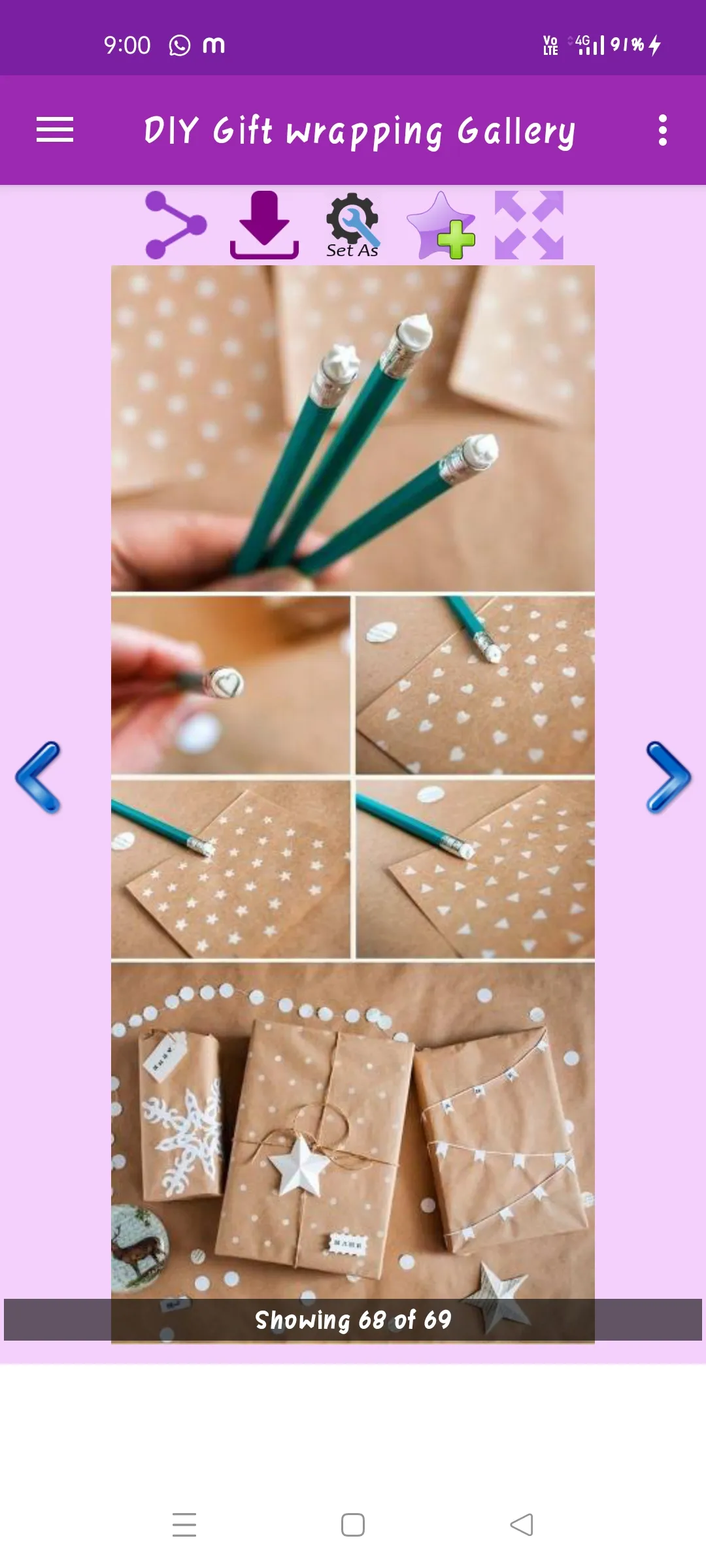 DIY Gift Wrapping Gallery | Indus Appstore | Screenshot