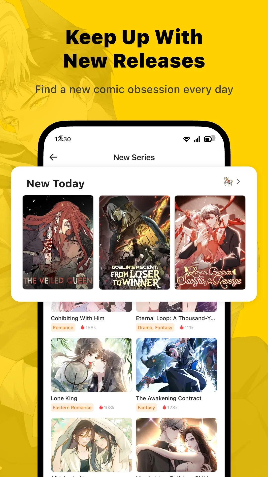 WebComics - Webtoon & Manga | Indus Appstore | Screenshot