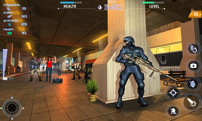 FPS Commando Train Gun Shooter | Indus Appstore | Screenshot