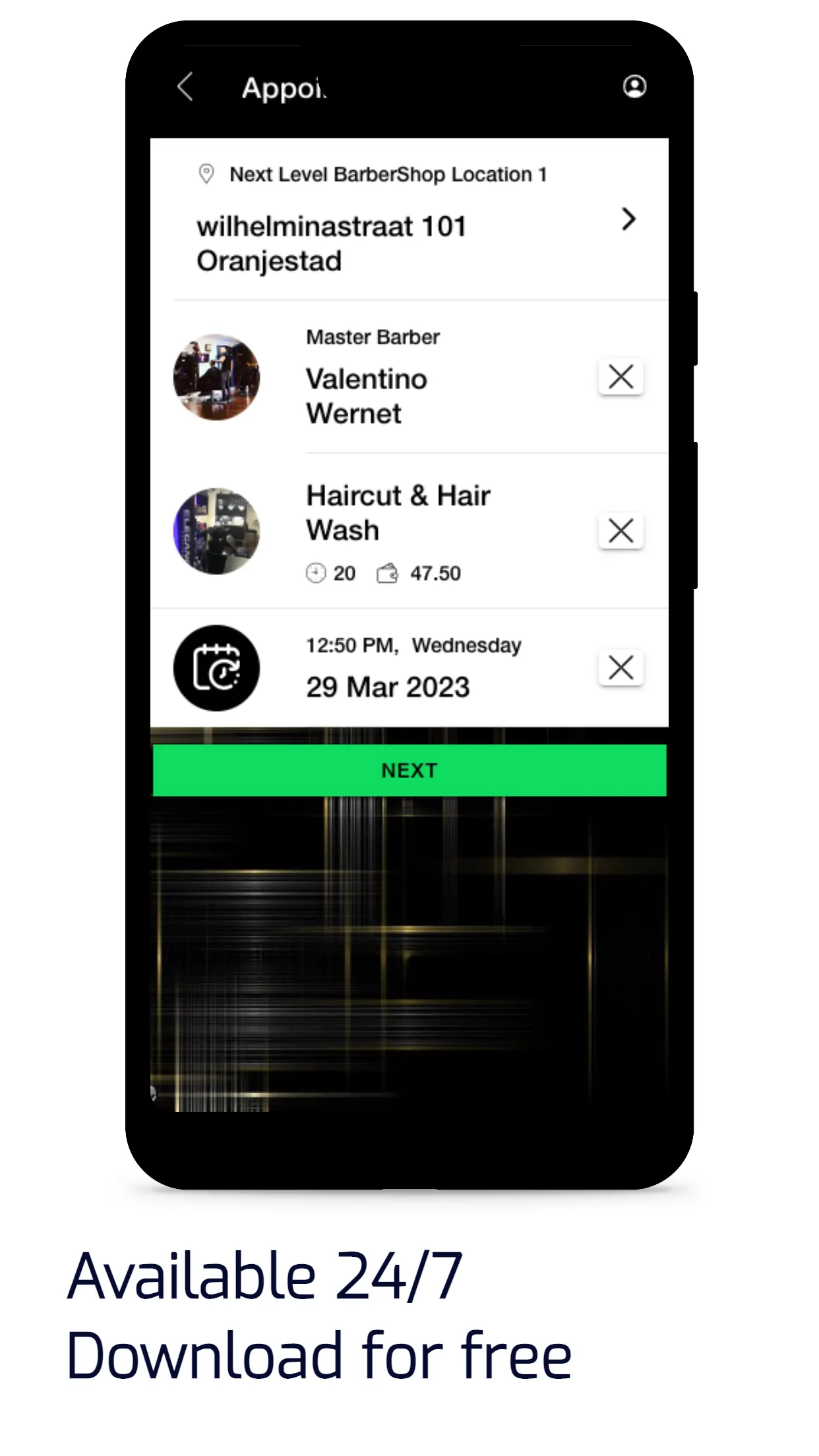 Next Level Barbershop Aruba | Indus Appstore | Screenshot