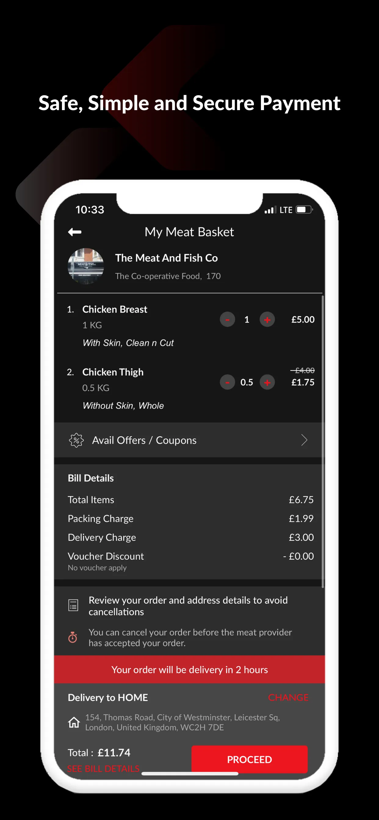 Meats4all Customer | Indus Appstore | Screenshot