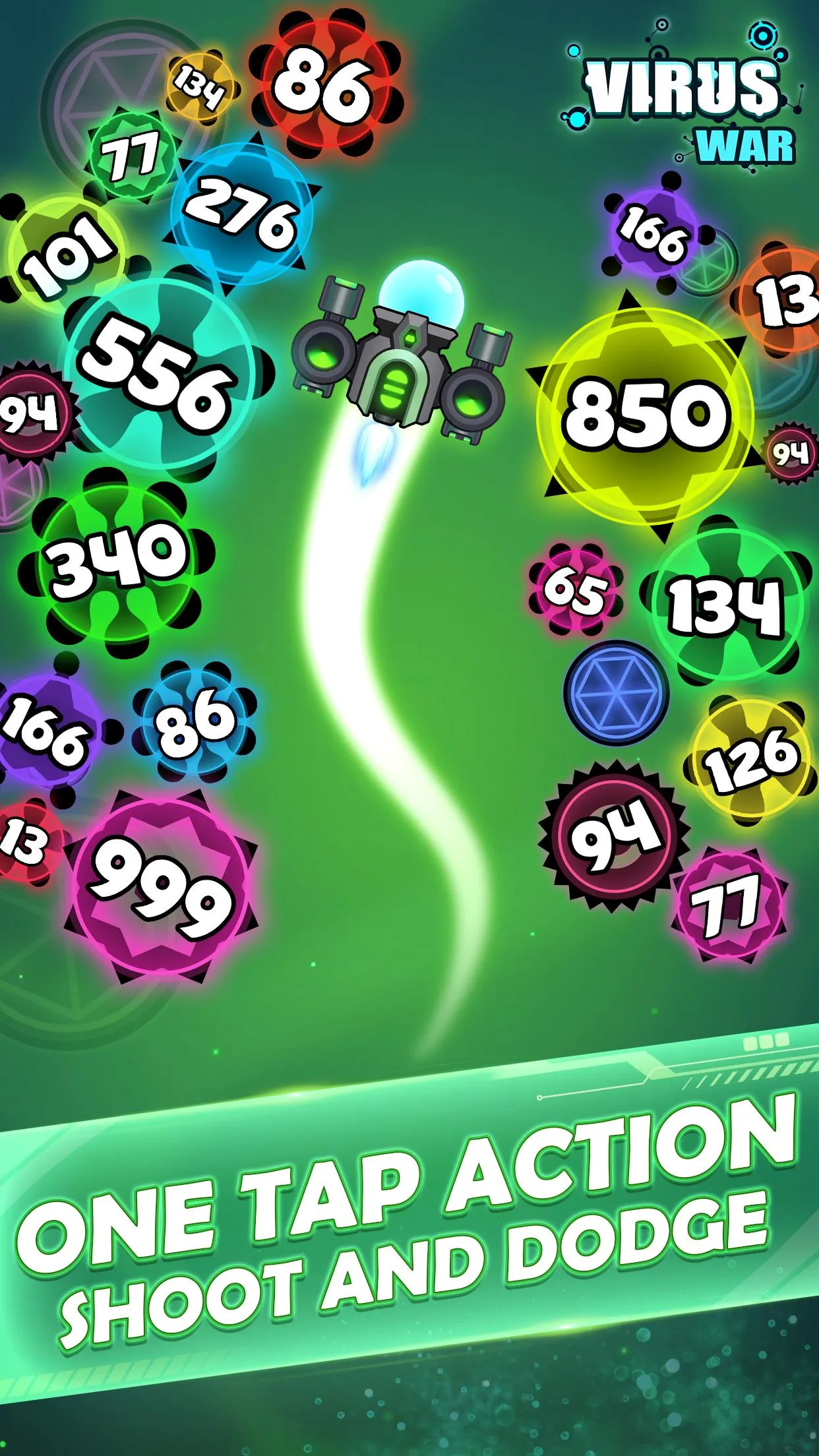 Virus War - Space Shooting | Indus Appstore | Screenshot