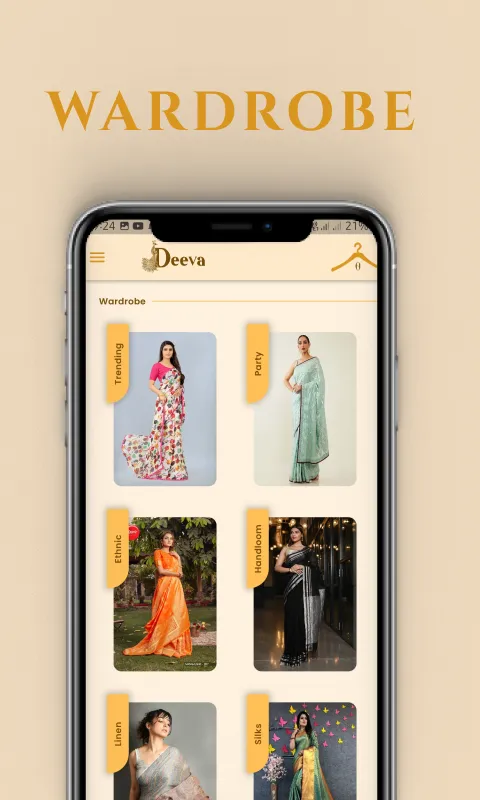 DEEVA - The Online Saree Store | Indus Appstore | Screenshot