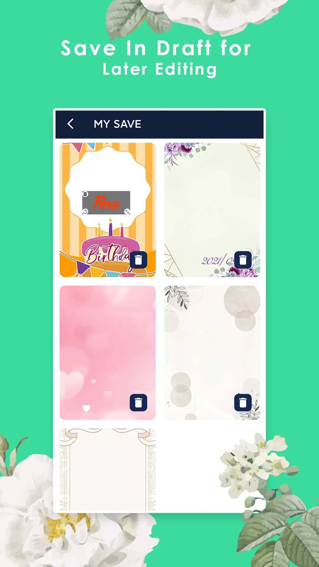 Invitation Maker-Greeting Card | Indus Appstore | Screenshot