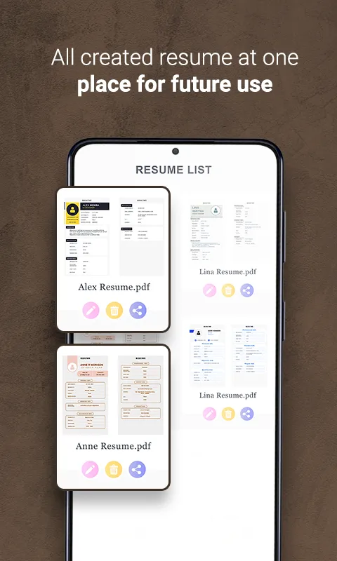 Resume & CV Maker | Indus Appstore | Screenshot