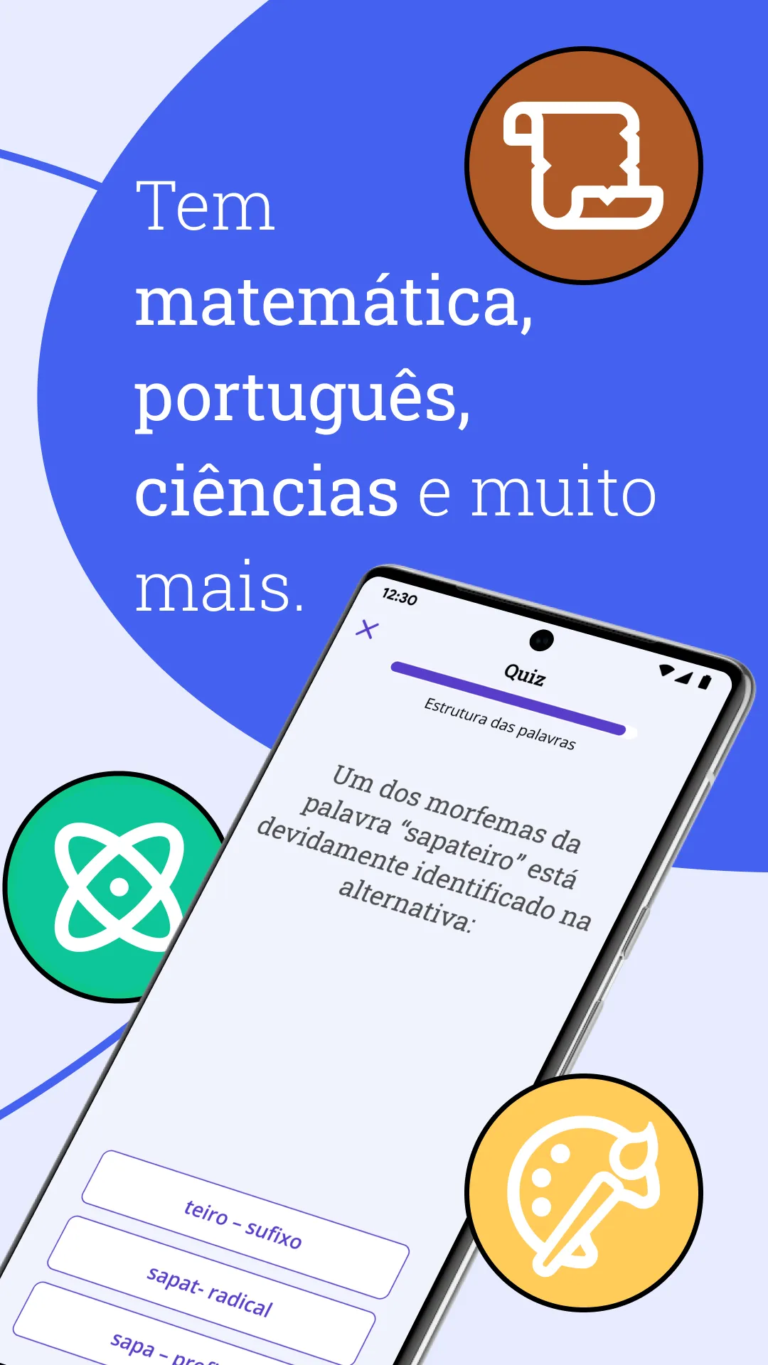 Reforça: reforço escolar | Indus Appstore | Screenshot