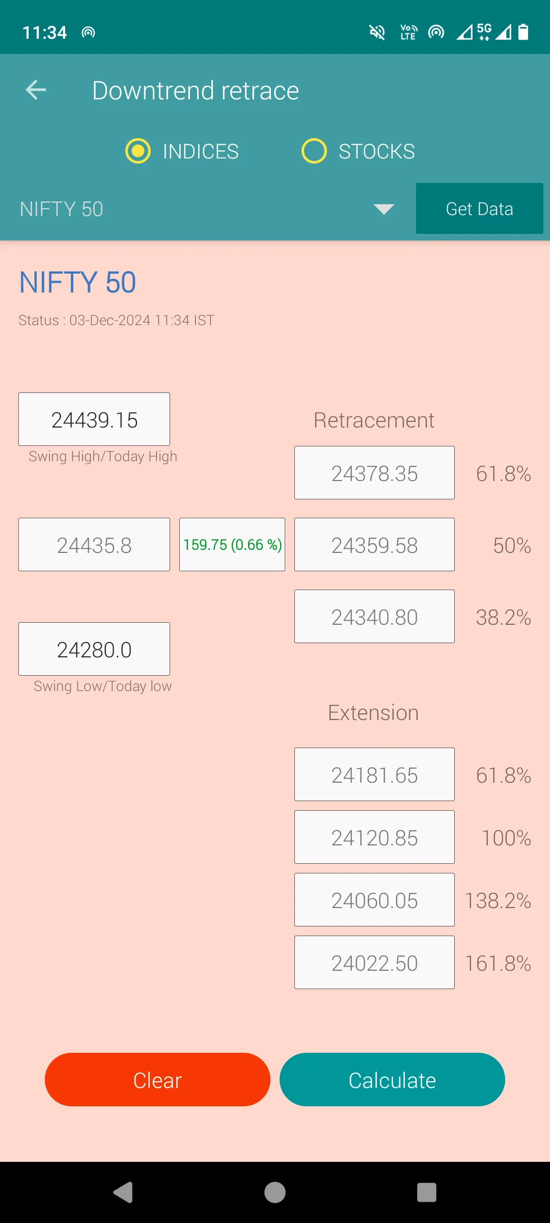 Fibonacci Calculator | Indus Appstore | Screenshot