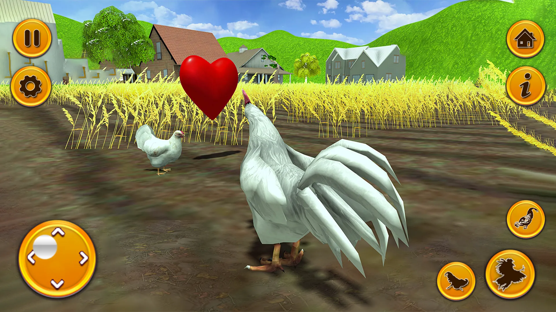 Rooster Family: Chicken Games | Indus Appstore | Screenshot