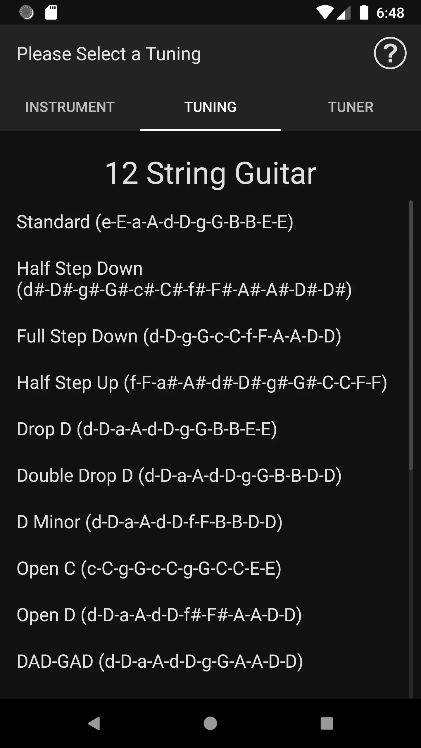 MusicToolkit Lite: 12 String | Indus Appstore | Screenshot