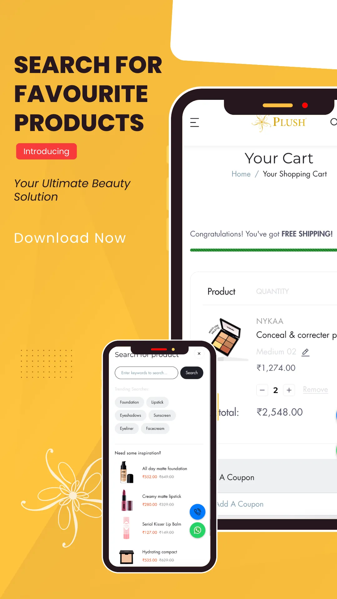 Plush Online Beauty Shopping | Indus Appstore | Screenshot