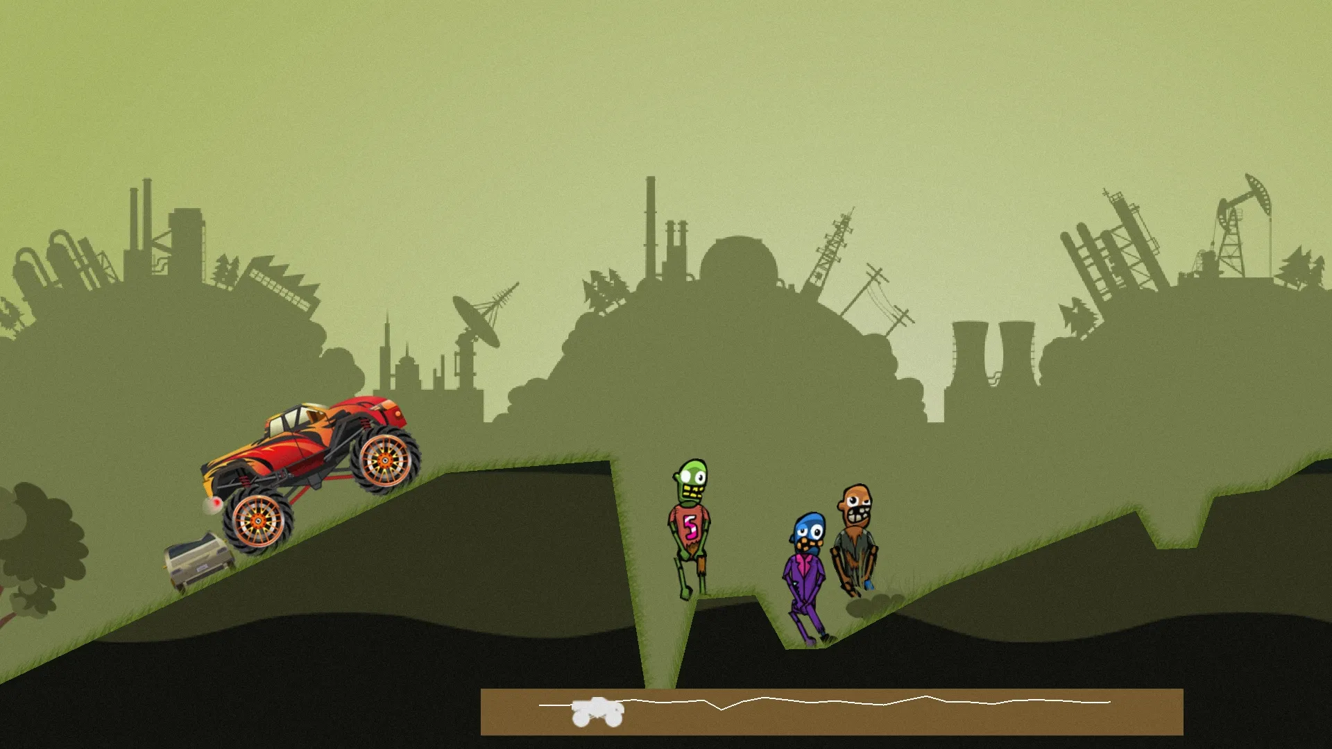 Mad Truck 2 - drive hit zombie | Indus Appstore | Screenshot