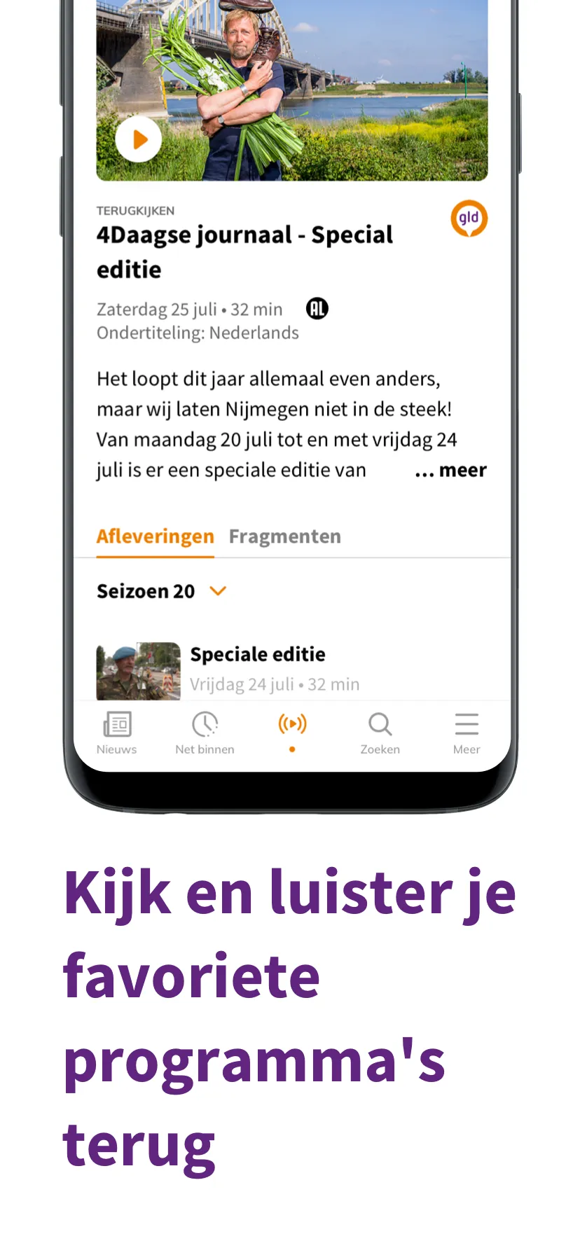 Omroep Gelderland | Indus Appstore | Screenshot