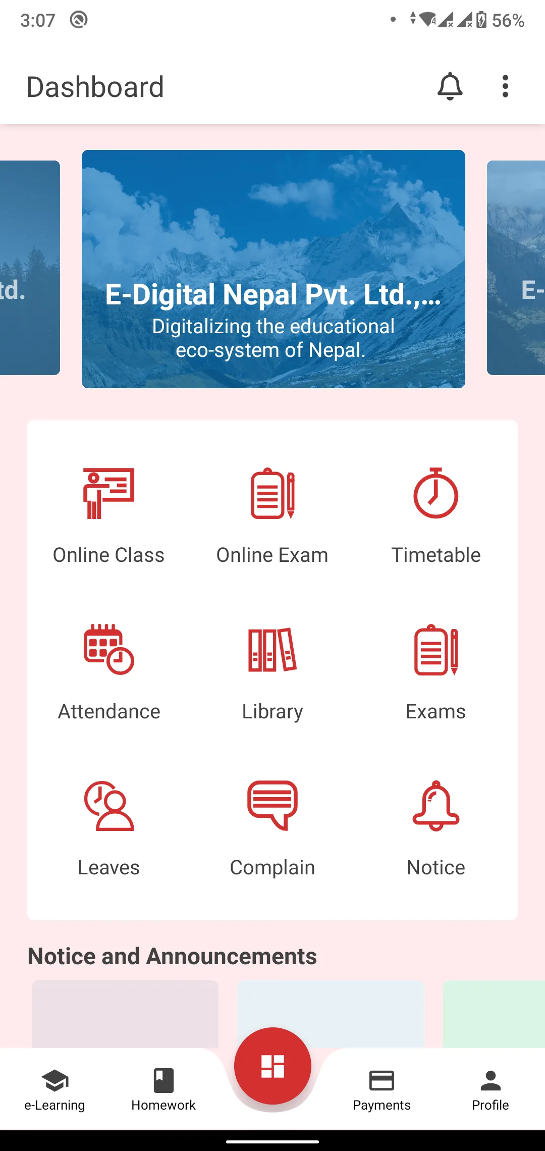 Mount Manaslu School | Indus Appstore | Screenshot