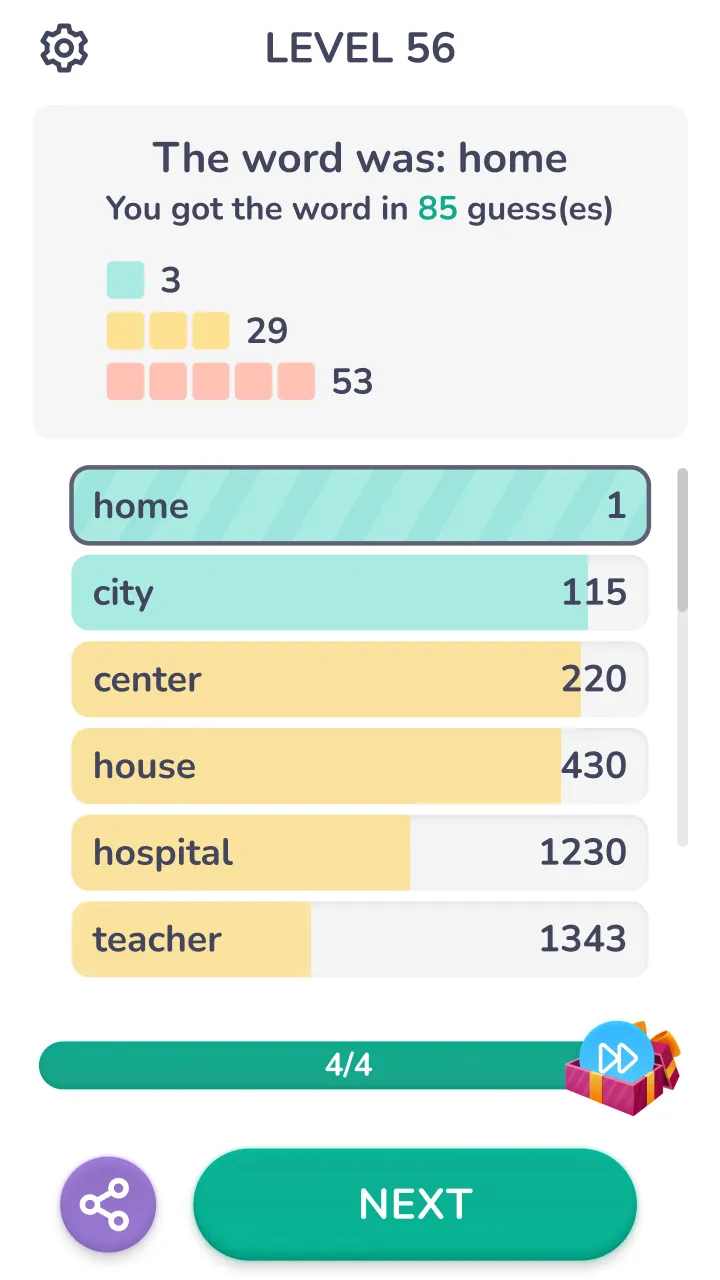 Contexto-Unlimited Word Find | Indus Appstore | Screenshot