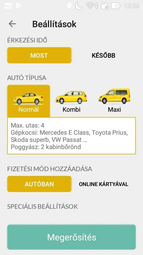 City Taxi Székelyudvarhely | Indus Appstore | Screenshot