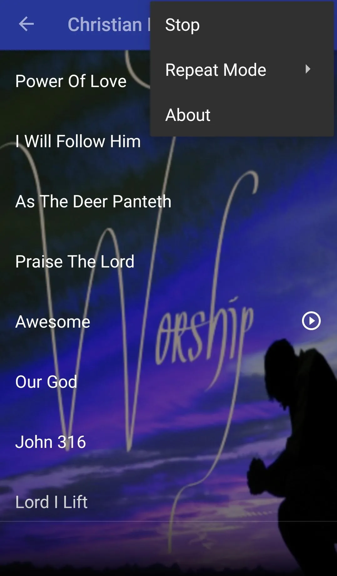 Christian Ringtones | Indus Appstore | Screenshot