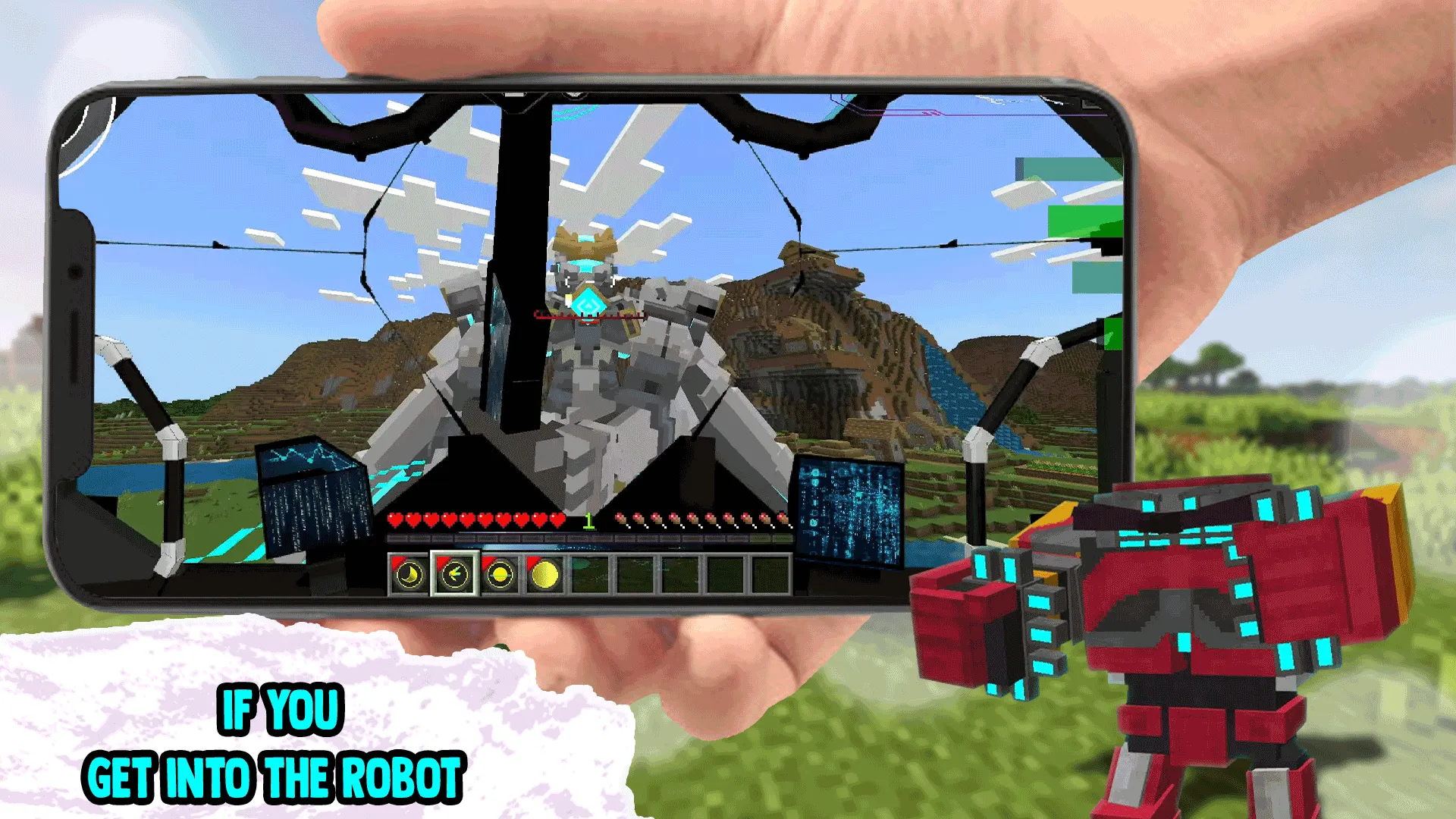 Realistic Robot Mod MCPE | Indus Appstore | Screenshot