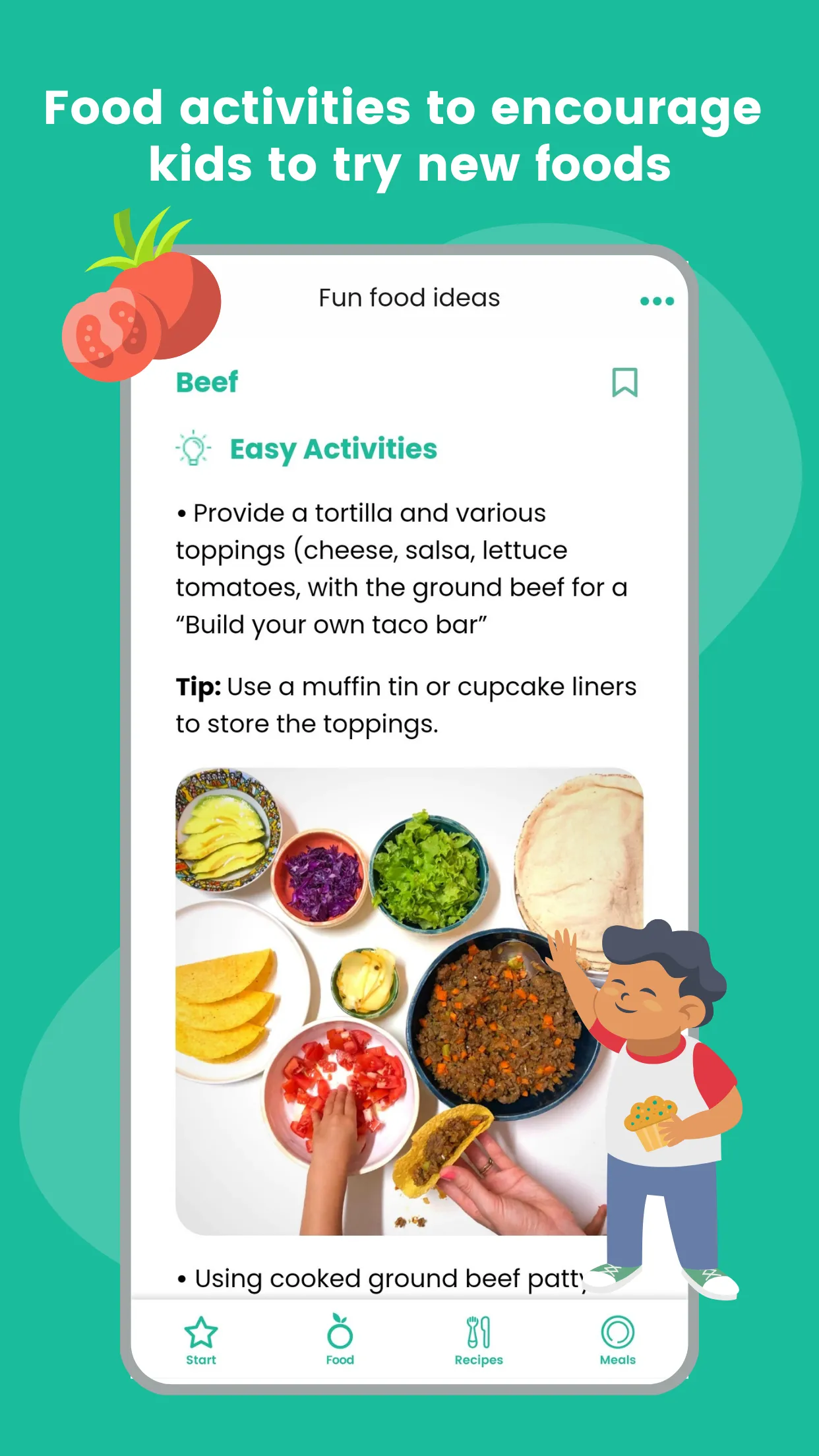 Kids Meals: Recipes & Guides | Indus Appstore | Screenshot