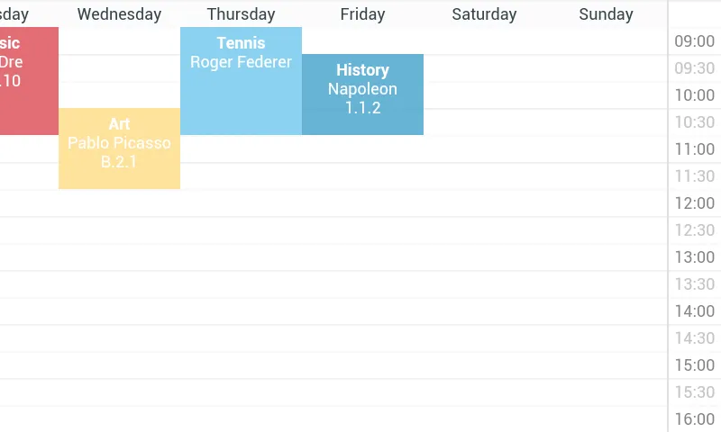 Timetable | Indus Appstore | Screenshot