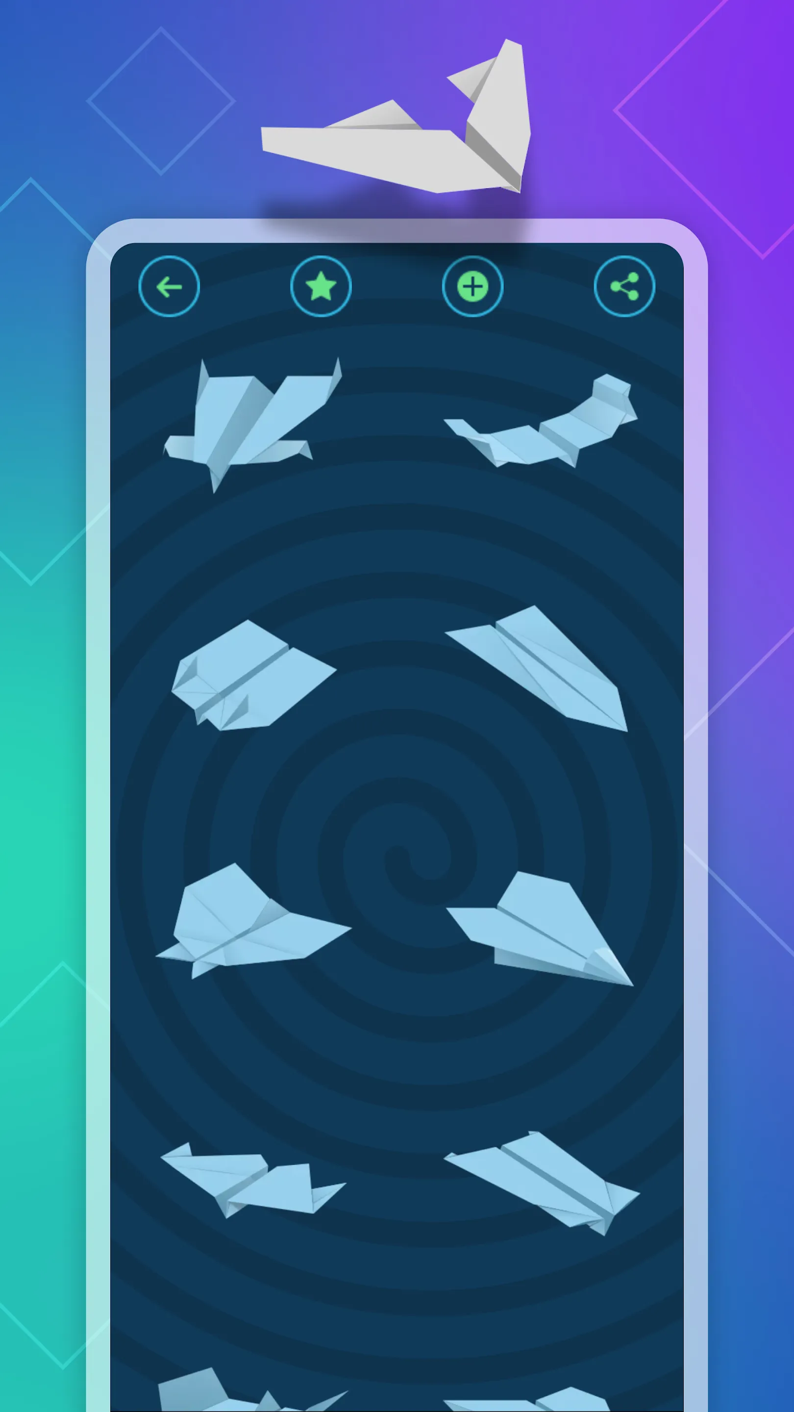 Origami Flying Paper Airplanes | Indus Appstore | Screenshot