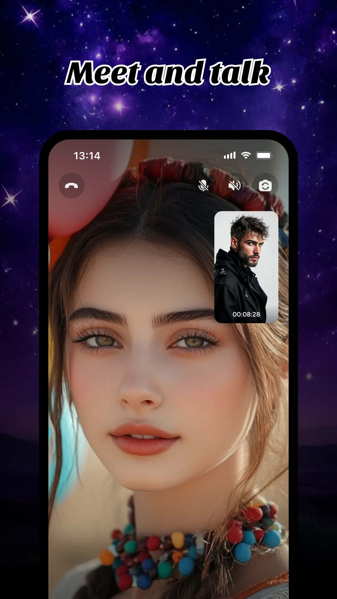 MeeLive - Video chat&meet | Indus Appstore | Screenshot