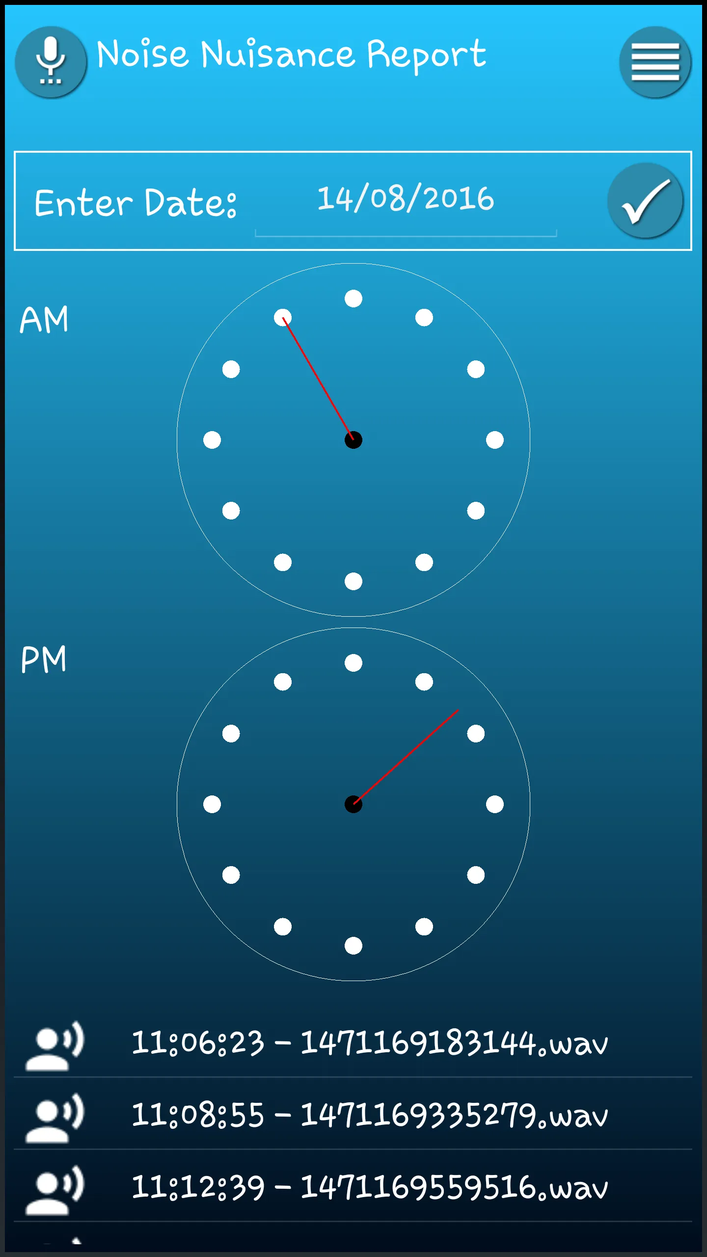 Nuisance Noise Recorder | Indus Appstore | Screenshot