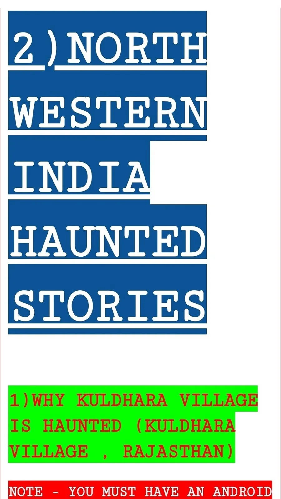 VIDEOS ADDA HAUNTED | Indus Appstore | Screenshot