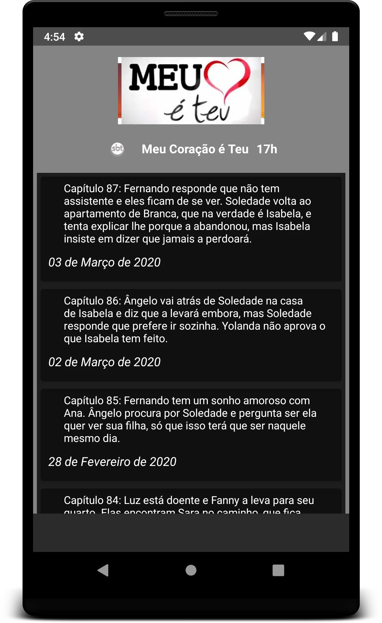 Novelas | Indus Appstore | Screenshot