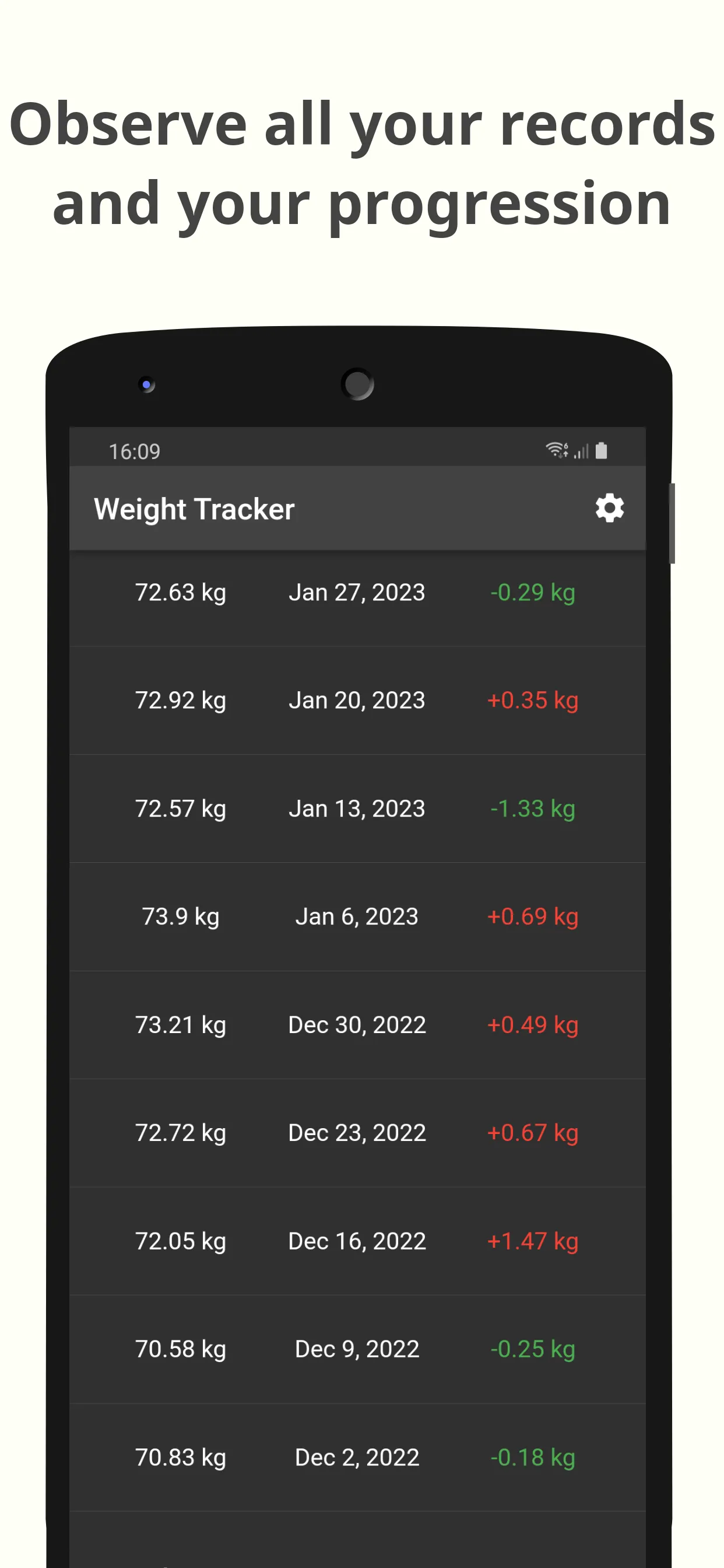 Weight Tracker & BMI Tracker | Indus Appstore | Screenshot