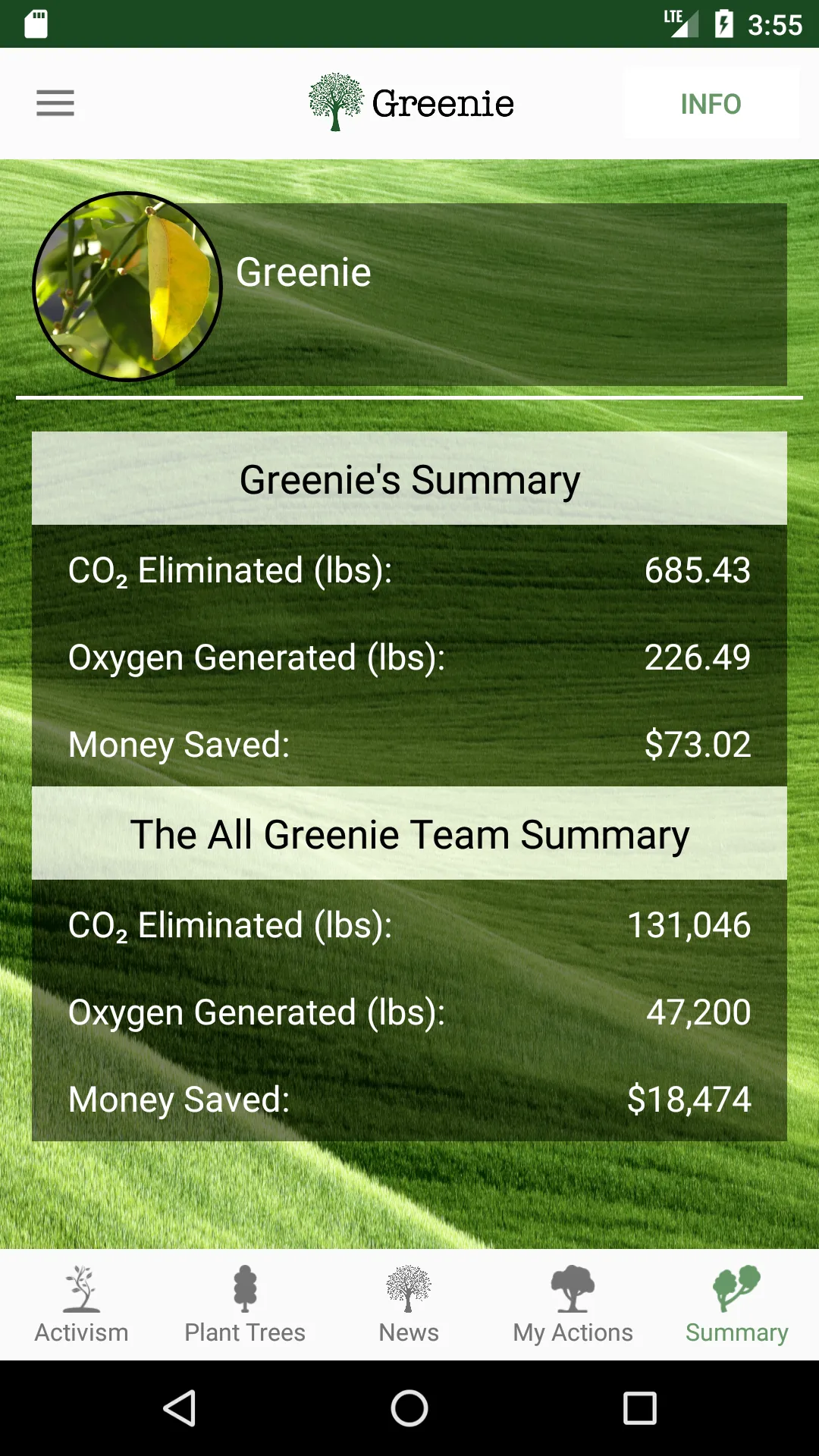 Greenie | Indus Appstore | Screenshot