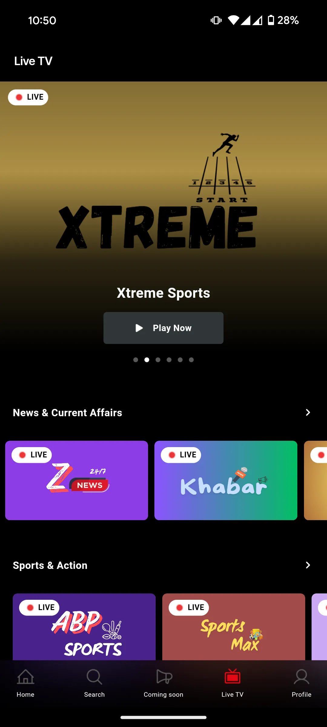 Streamit Laravel App | Indus Appstore | Screenshot