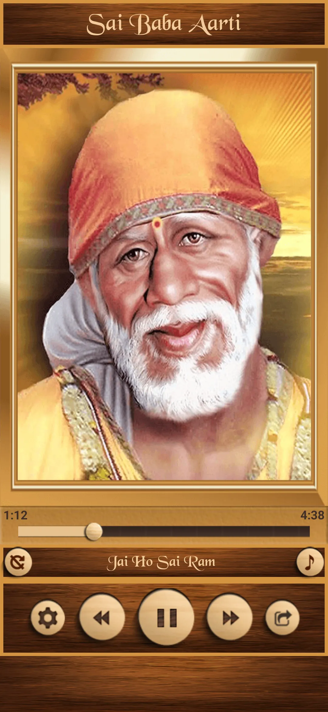 Sai Baba Aarti | Indus Appstore | Screenshot