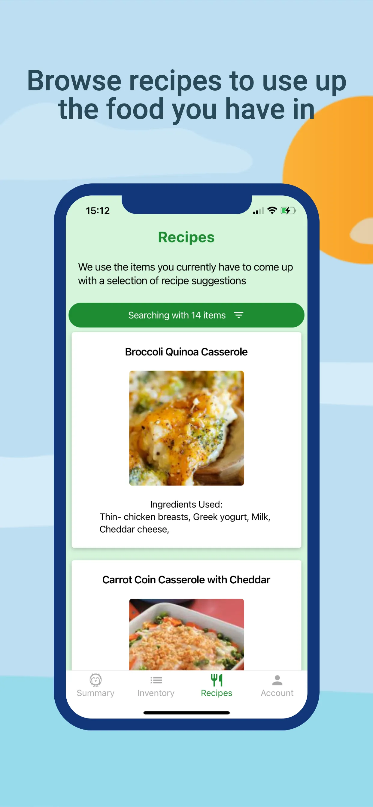 FoodWise - Your Food Inventory | Indus Appstore | Screenshot