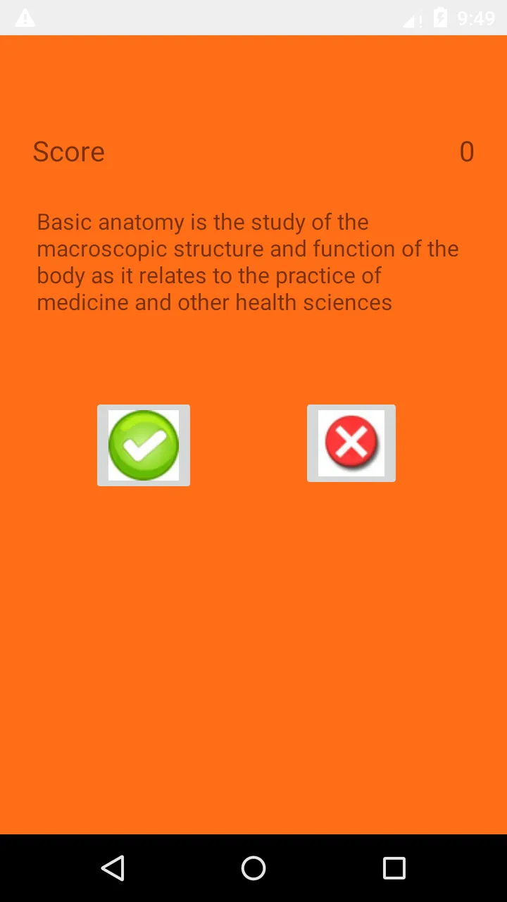 Anatomy Quiz | Indus Appstore | Screenshot