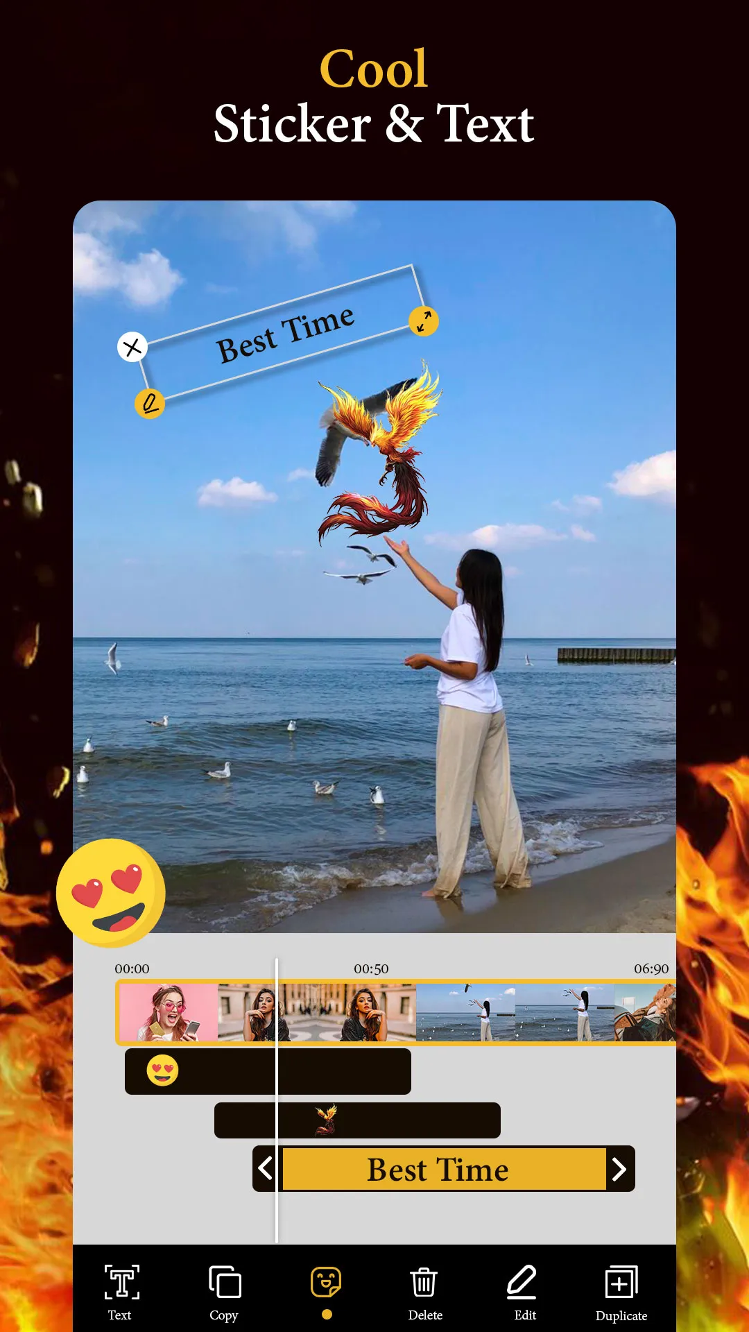 Fire Effect video editor | Indus Appstore | Screenshot