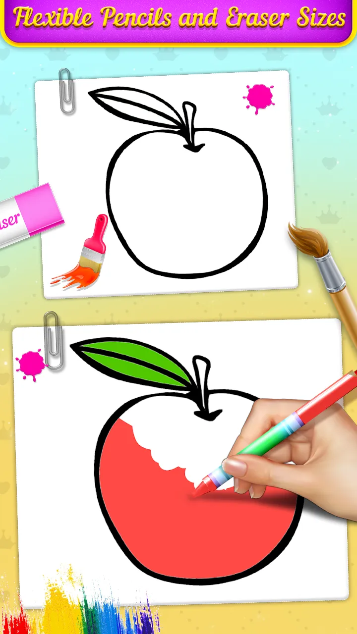 Fruits Coloring Book & Drawing | Indus Appstore | Screenshot