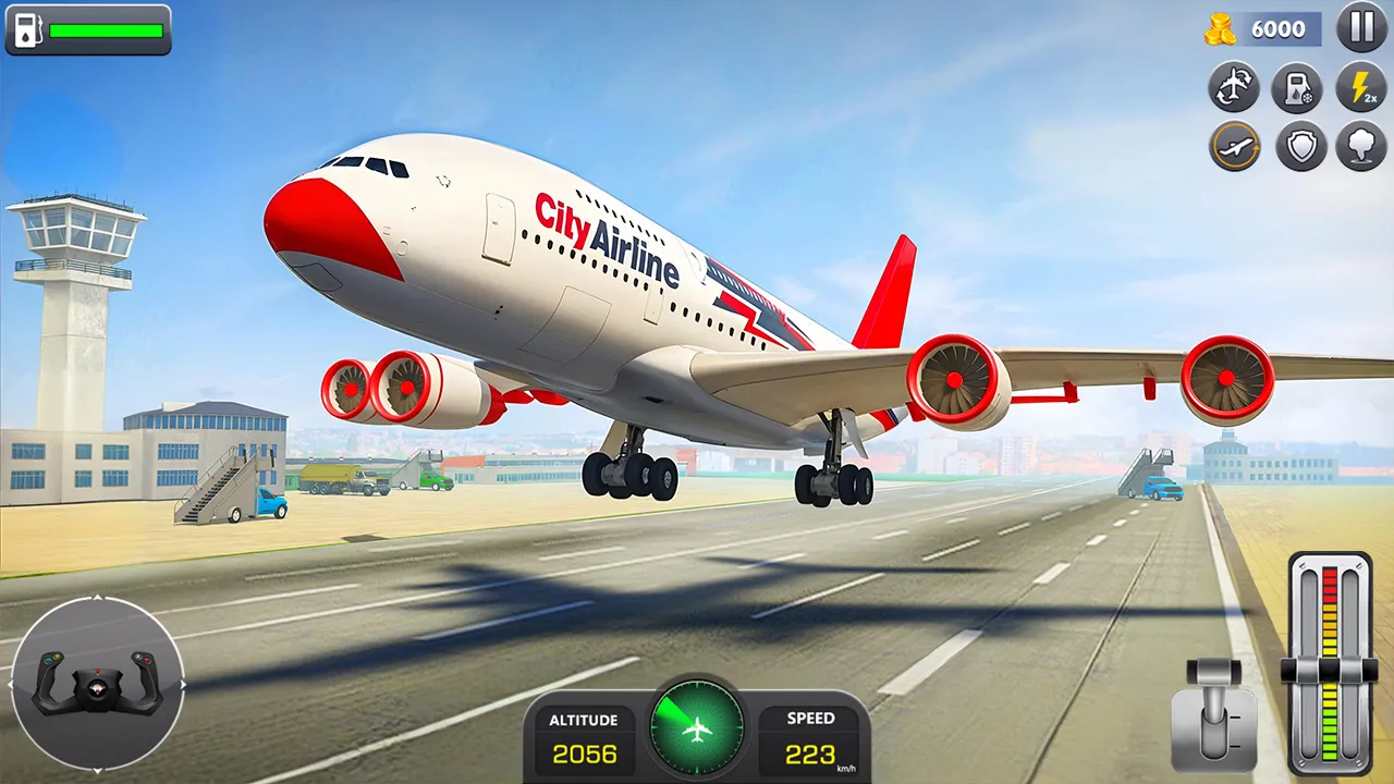 Flight Sim 3D: Airplane Games | Indus Appstore | Screenshot