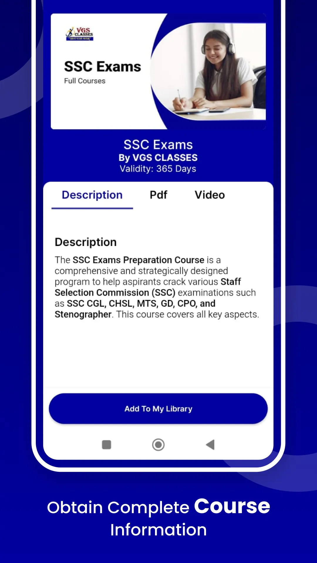 VGS Classes | Indus Appstore | Screenshot