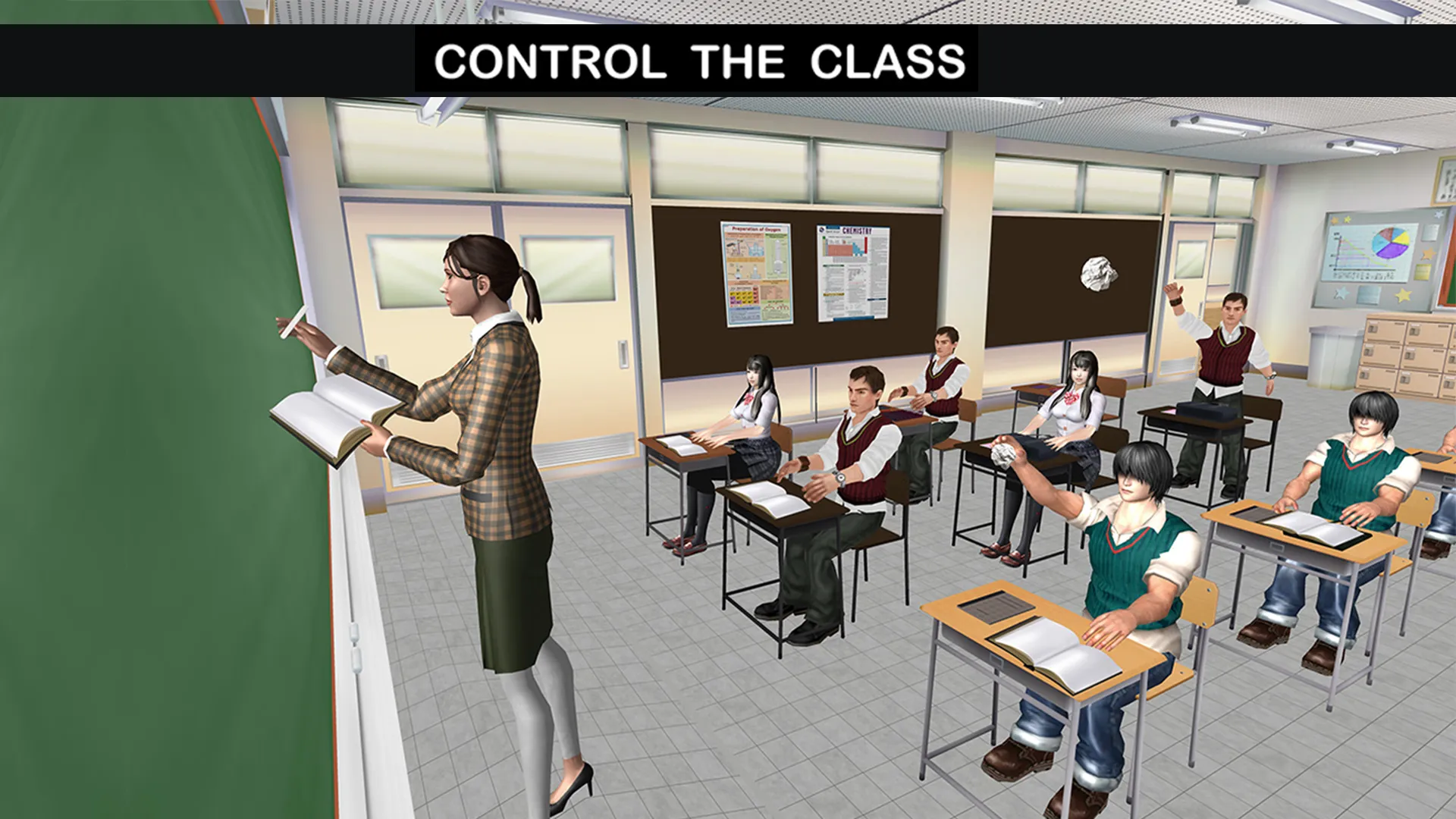 School Intelligent Teacher 3D | Indus Appstore | Screenshot