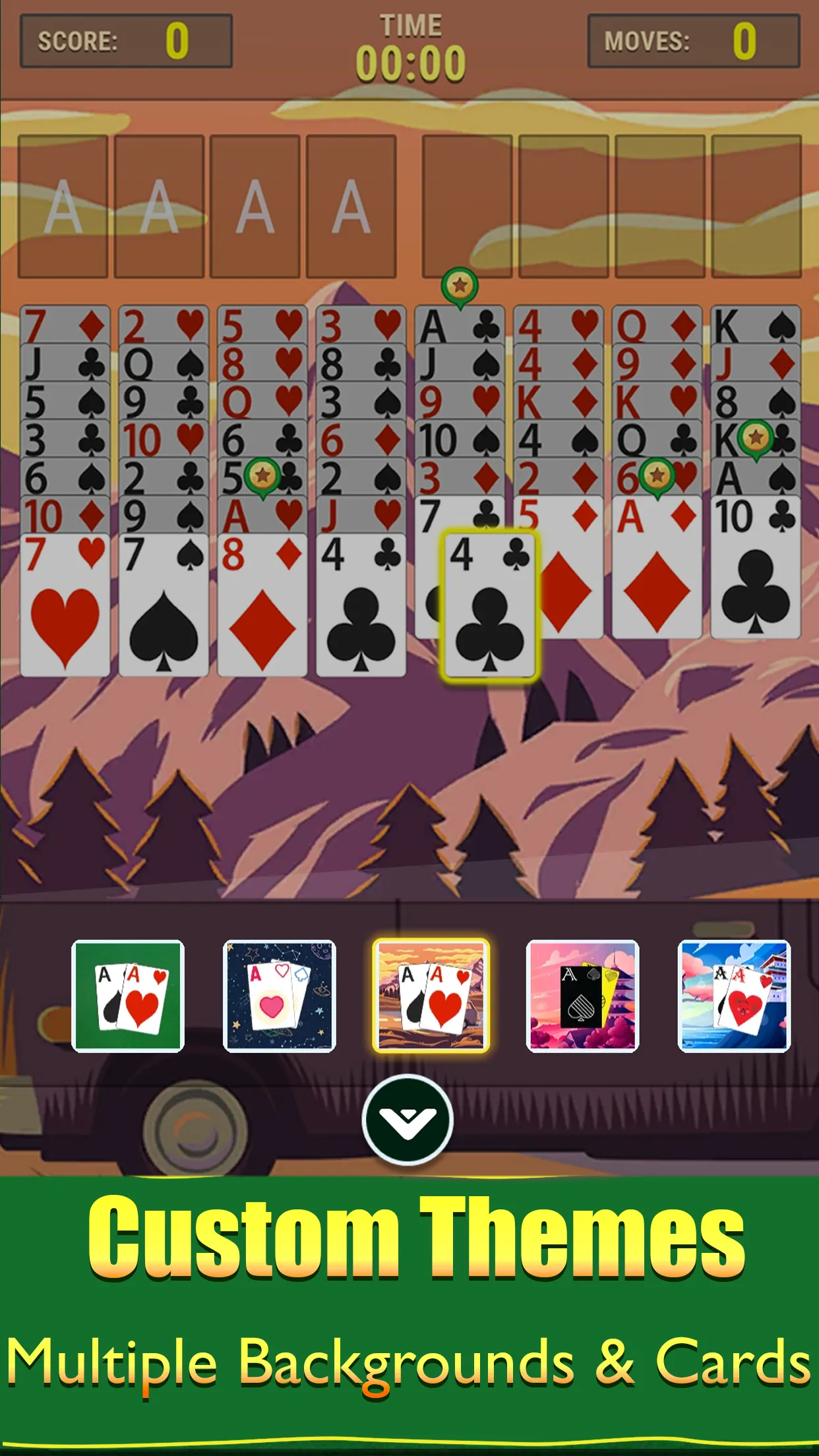 FreeCell Solitaire NFTP Game | Indus Appstore | Screenshot